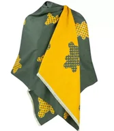 Apaszki i szaliki damskie - Ciepły szal szalik dwustronny misie dzianina - miniaturka - grafika 1