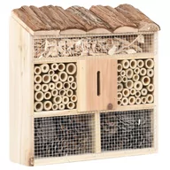 Karmniki dla ptaków - vidaXL Domek dla owadów, 30x10x30 cm, drewno jodłowe vidaXL - miniaturka - grafika 1