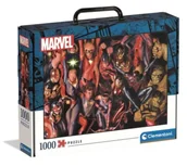 Puzzle - Puzzle 1000 Brief Case Marvel 2022 - Clementoni - miniaturka - grafika 1