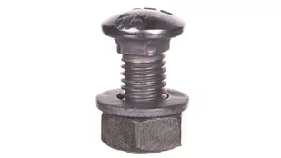 OBO Bettermann Śruba grzybkowa z podkładką i nakrętką M10x25 FRS 10X25 F TPS 6407536 /50szt./ 6407536 - Kanały kablowe - miniaturka - grafika 1