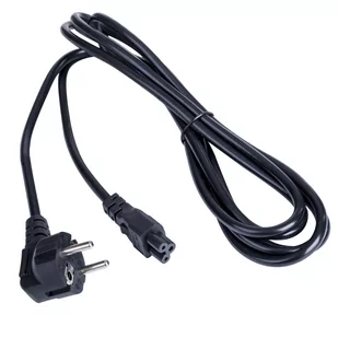 Kabel zasilający Akyga AK-NB-10A koniczynka IEC C5 CEE 7/7 do laptopa 3m - Kable - miniaturka - grafika 1
