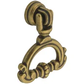 Zawiasy, okucia i inne akcesoria - Kołatka meblowa KT 0105 patyna/mosiądz - miniaturka - grafika 1