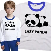 Piżamy dla dziewczynek - Piżama dziecięca Leniwa Panda 98/104 - VoloDonum - miniaturka - grafika 1