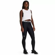 Spodnie sportowe damskie - Damskie legginsy treningowe Under Armour UA HG Authentics Legging - czarne - UNDER ARMOUR - miniaturka - grafika 1
