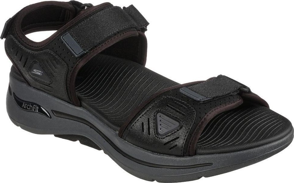 Skechers Sandały męskie SKECHERS GO WALK Arch Fit Sandal 229020-BKCC 42.5