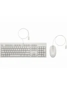 Zestawy myszka + klawiatura - HP Zestaw Przewodowa mysz i klawiatura 225 biały 86J24AA 86J24AA#ABB - miniaturka - grafika 1