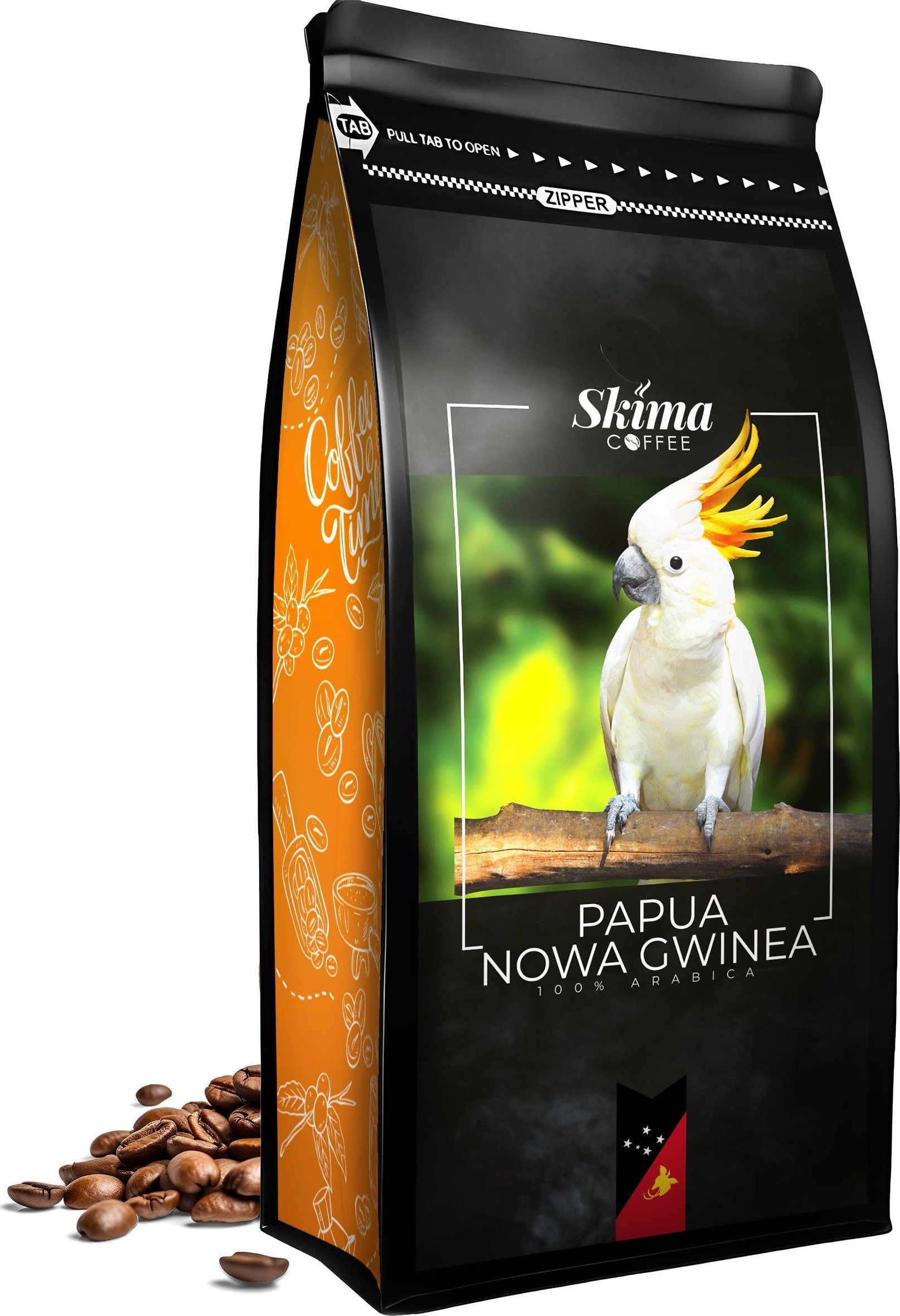 Kawa ziarnista SkimaCoffee Papua Nowa Gwinea 1 kg