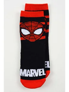 Spiderman Skarpety antypoślizgowe "Spider-Man" w kolorze czerwono-czarnym - Skarpetki dla dzieci - miniaturka - grafika 1