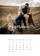 Kalendarze - Fotokalendarz, personalizowany kalendarz ścienny premium, 20x30-A4 cm, 12 stron, Rodzina - miniaturka - grafika 1