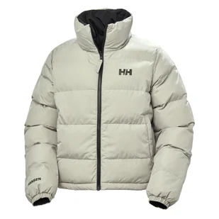 Damska Kurtka ocieplana HELLY HANSEN W YU 23 REVERSIBLE PUFFER 54061_917 – Szary - Kurtki damskie - miniaturka - grafika 1