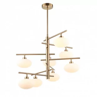 Italux Fiorenzo MDM3661-8 BRO+W MDM3661-8 BRO+W - Lampy sufitowe - miniaturka - grafika 1