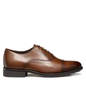 Półbuty męskie - Półbuty Geox U Walk Pleasure F U55H8A 00043 C6610 Brązowy - miniaturka - grafika 1