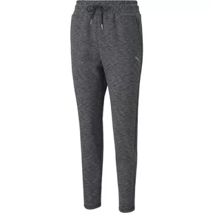 Spodnie dresowe damskie Puma EVOSTRIPE szare 58916001-S - Dresy damskie - miniaturka - grafika 1