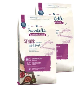 Sanabelle senior drób 10 kg - Sucha karma dla kotów - miniaturka - grafika 2
