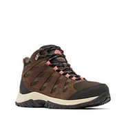 Buty trekkingowe damskie - Columbia Damskie buty trekkingowe Redmond 3 Wp Mid Rise, Cordovan Ciemny Koral 2024, 38.5 EU - miniaturka - grafika 1