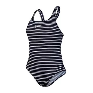 Stroje kąpielowe - Speedo Essentials Endurance+ Medalist Strój kąpielowy Kobiety, stripe navy/white DE 36 UK 32 2021 Stroje kąpielowe 68-12515F132-36 - grafika 1