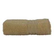 Ręczniki - Ręcznik kąpielowy, bawełniany 70 x 140, beżowy - miniaturka - grafika 1