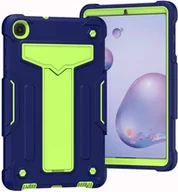 Etui do tabletów - Etui do Samsung Galaxy Tab A 8.4” Pancerne z Podstawką Zielone - miniaturka - grafika 1