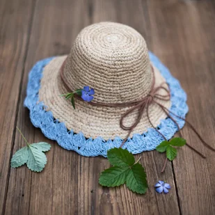 Kapelusz Babie lato [HANDMADE] - Czapki damskie - miniaturka - grafika 10