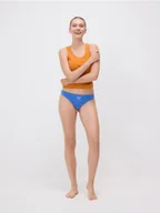 Majtki damskie - Reserved - Majtki typu stringi 3 pack - niebieski - miniaturka - grafika 1