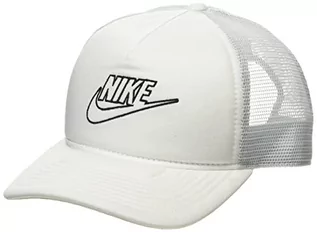 Czapki damskie - Nike Czapka uniseks U Nsw Clc99 Futura Trkr Cap White/Pure Platinum/Black Rozmiar uniwersalny - grafika 1