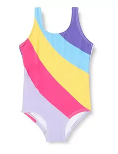 NAME IT Girl's NMFZIMMI kostium kąpielowy, różowy Yarrow, 86/92, różowy, 86/92 cm - Stroje kąpielowe - miniaturka - grafika 1