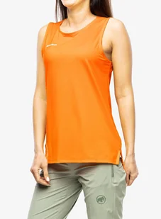 Top damski Mammut Selun FL Tank Top - tangerine - Koszulki i topy damskie - miniaturka - grafika 1