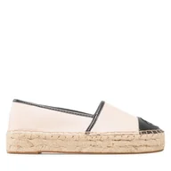 Espadryle damskie - Espadryle Guess Jaleel2 FL6J2L ELE14 Biały - miniaturka - grafika 1