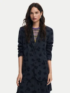 Desigual Marynarka Zagrez 24WWEW46 Szary Relaxed Fit - Marynarki i żakiety damskie - miniaturka - grafika 1