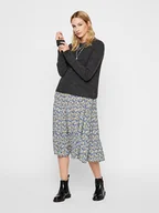 Swetry damskie - Pieces Sweter w kolorze antracytowym - miniaturka - grafika 1