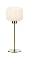 Lampy stojące - Markslojd lampa stołowa Sober 1L E14 stal/biała 38,1cm 108121 - miniaturka - grafika 1