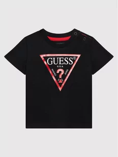 Guess T-Shirt N73I55 K8HM0 Czarny Regular Fit - Koszulki dla chłopców - miniaturka - grafika 1