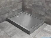 Brodziki prysznicowe - Radaway Doros F Compact Stone brodzik 120x70 antracyt SDRFP1270-05-64S - miniaturka - grafika 1