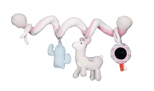 Spiralka Zawieszka Do Wózka Mila Sauthon - Zawieszki dla dzieci i niemowląt - miniaturka - grafika 1