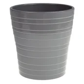 Donice - Osłonka storczyk ceramiczna 13 cm jasny grafit CERMAX - miniaturka - grafika 1