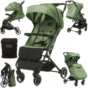 LEKKI WÓZEK SPACEROWY SPACERÓWKA TWIZY KOMPAKTOWY SKŁADANY DUŻE KOŁA 0-22KG + AKCESORIA TORBA TRANSPORTOWA - Wózki dziecięce - miniaturka - grafika 1