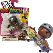 Figurki dla dzieci - Tech Deck Sk8 Crew S1 zestaw deskorolka+figurka - miniaturka - grafika 1