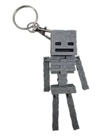 Breloki - Brelok Minecraft Szkielet Ruchomy Przegubowy - miniaturka - grafika 1