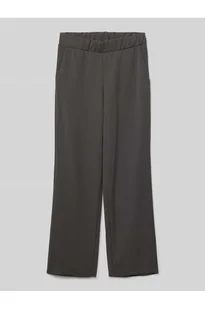 Spodnie materiałowe o kroju regular fit z regulacją szerokości wewnątrz model GEGGO - Only - Spodnie sportowe damskie - miniaturka - grafika 1