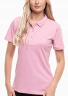 Bluzki damskie - 4F Koszulka damska t-shirt bluzka polo sportowa polówka bawełniana r. S - miniaturka - grafika 1