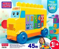 Klocki - Mega Bloks Autobus Buduj i licz Pojazd i klocki - klocki - miniaturka - grafika 1
