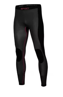 Bielizna sportowa męska - SPAIO mężczyzn Pants spodnie Simple W01, czarny, xxl 5901282302323 - grafika 1