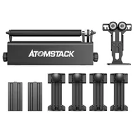 Grawerowanie i akcesoria - ATOMSTACK R3 Pro Rotary Roller with Separable Support Module and Extension Towers, 360 Degree Laser Rotating Engrave - miniaturka - grafika 1