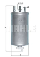 Filtry paliwa - Filtr paliwa Mahle KL 781 - miniaturka - grafika 1