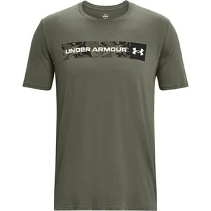 Koszulka sportowa męska Under Armour Camo Chest Stripe - Koszulki sportowe męskie - miniaturka - grafika 1