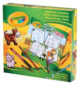 Zabawki kreatywne - Crayola, zestaw do nauki rysowania Farma - miniaturka - grafika 1