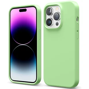 Etui na telefon komórkowy Apple iPhone 15 Pro Max silikonowe etui ochronne na telefon komórkowy, zielone - Etui i futerały do telefonów - miniaturka - grafika 1