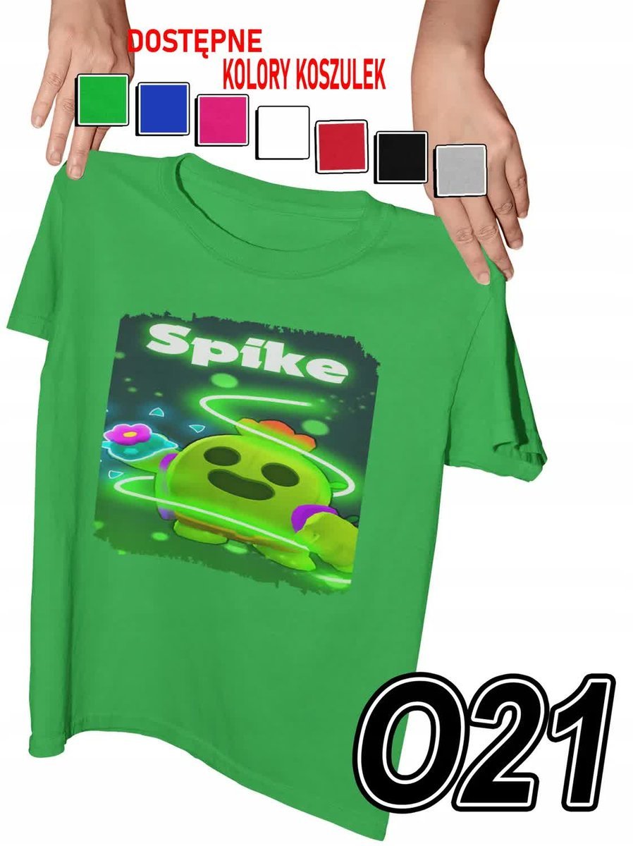 Koszulka Dziecięca Z Nadrukiem Znane Gry Braul Stars Różne - M 134-140