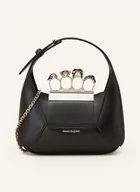 Torebki damskie - Alexander Mcqueen Torba Na Ramię Jewelled Mini Hobo schwarz - miniaturka - grafika 1