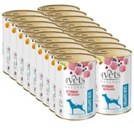 Mokra karma dla psów - 4Vets Dog Skin Support 18x400 g - miniaturka - grafika 1